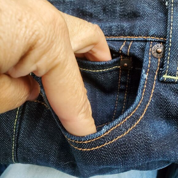 Lucky Brand Easy Ryder Ankle Jeans Size 4/27 - Picture 8 of 11